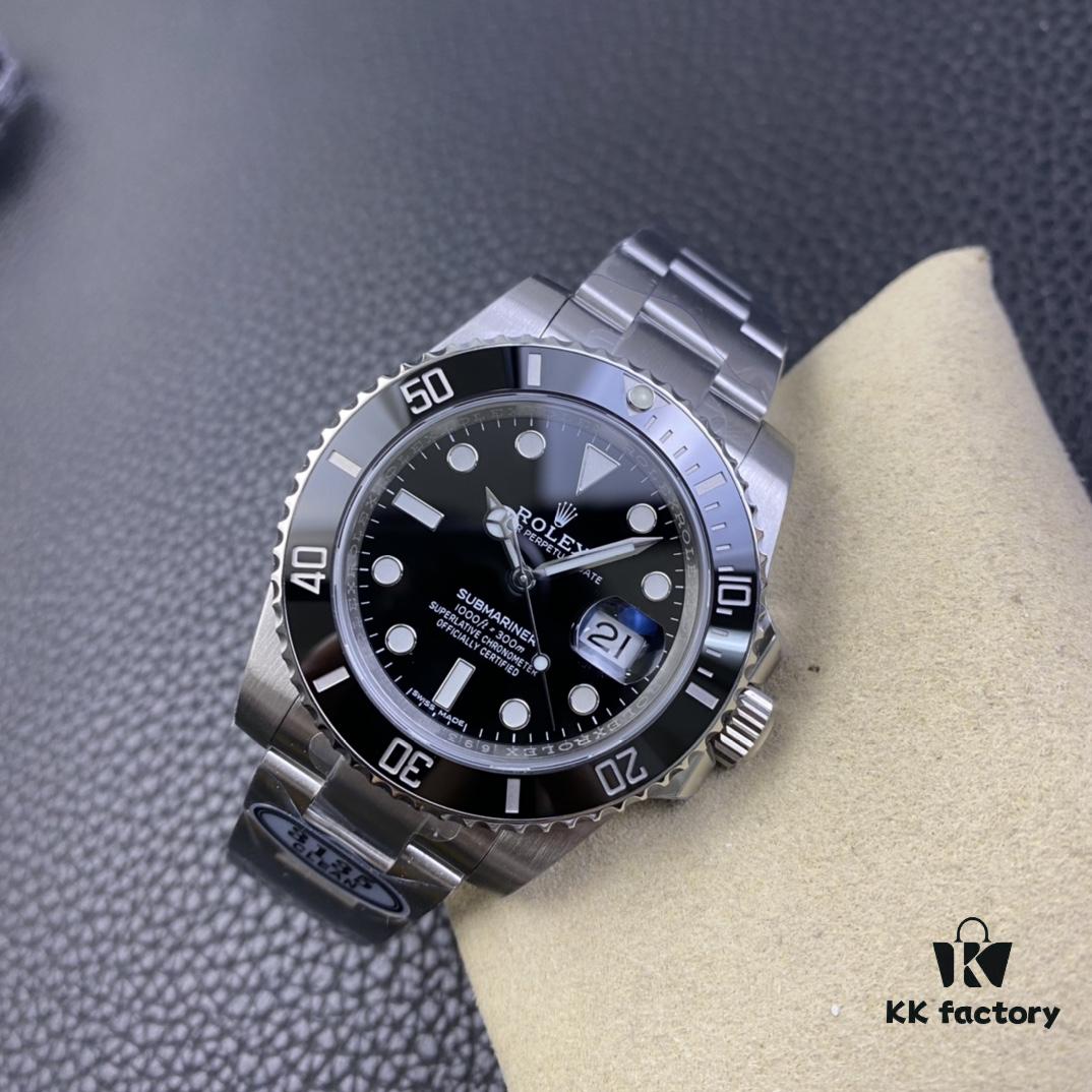 Clean Factory (C Factory) Rolex 116610LN Classic Black Waterghost / Green Waterghost 40mm