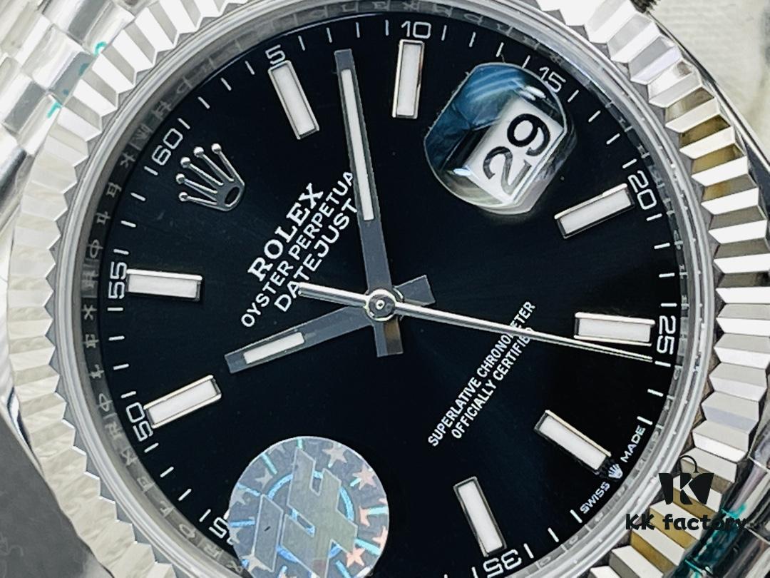 ZF Factory 2023 Masterpiece - Rolex Datejust 126334 41mm, Highest Replica Version with 904L Steel and Cyclops Lens