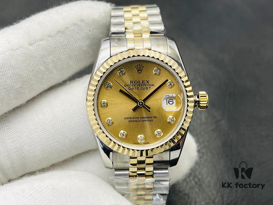 VR Factory 2023 Highly Recommended Original Mould Market's Highest Version Rolex Datejust Series – 2836 Mechanical Movement, True-to-Original Details