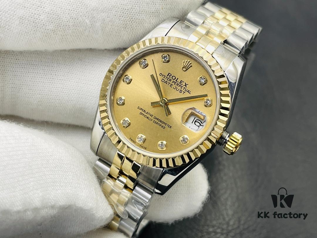 VR Factory 2023 Highly Recommended Original Mould Market's Highest Version Rolex Datejust Series – 2836 Mechanical Movement, True-to-Original Details