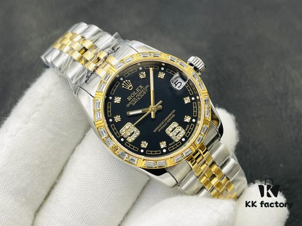 VR Factory 2023 Highly Recommended - Original Mold, Market's Highest Version Rolex Datejust Series (Consistent with Genuine, Top Quality in Market) Mechanical Watch with Datejust 2836 Movement