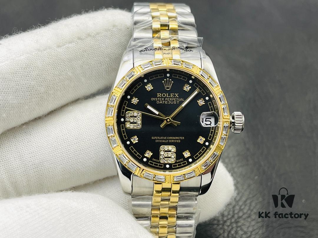 VR Factory 2023 Highly Recommended - Original Mold, Market's Highest Version Rolex Datejust Series (Consistent with Genuine, Top Quality in Market) Mechanical Watch with Datejust 2836 Movement