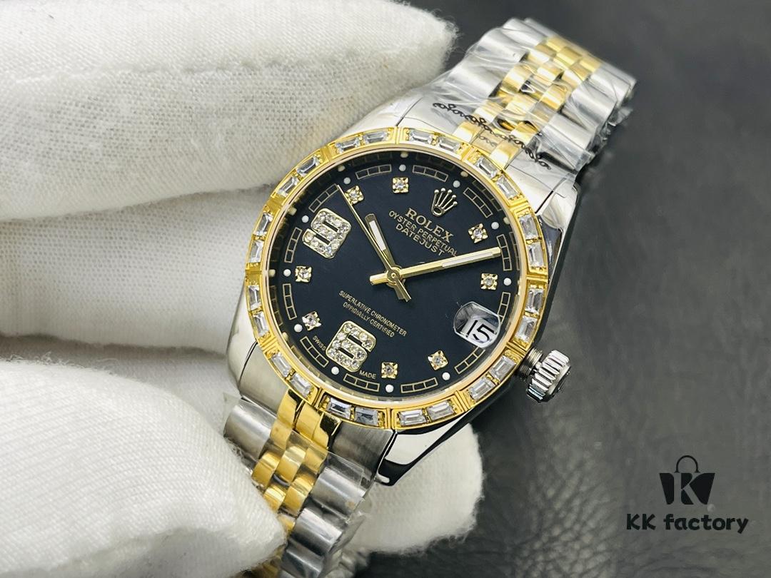 VR Factory 2023 Highly Recommended - Original Mold, Market's Highest Version Rolex Datejust Series (Consistent with Genuine, Top Quality in Market) Mechanical Watch with Datejust 2836 Movement