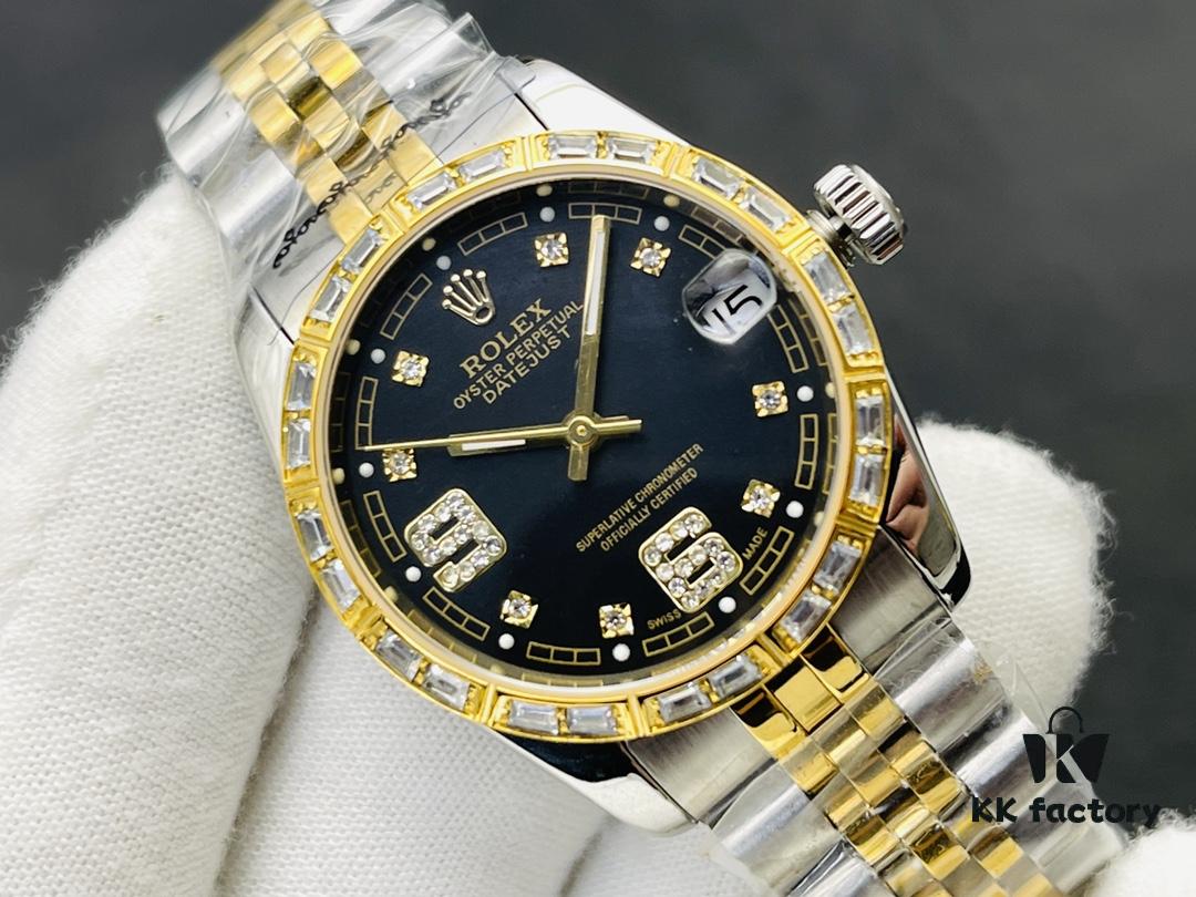 VR Factory 2023 Highly Recommended - Original Mold, Market's Highest Version Rolex Datejust Series (Consistent with Genuine, Top Quality in Market) Mechanical Watch with Datejust 2836 Movement