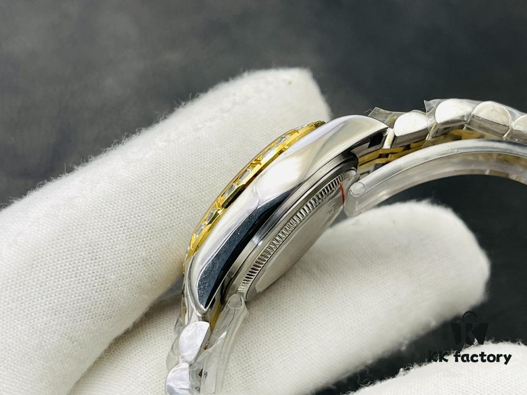 VR Factory 2023 Highly Recommended - Original Mold, Market's Highest Version Rolex Datejust Series (Consistent with Genuine, Top Quality in Market) Mechanical Watch with Datejust 2836 Movement