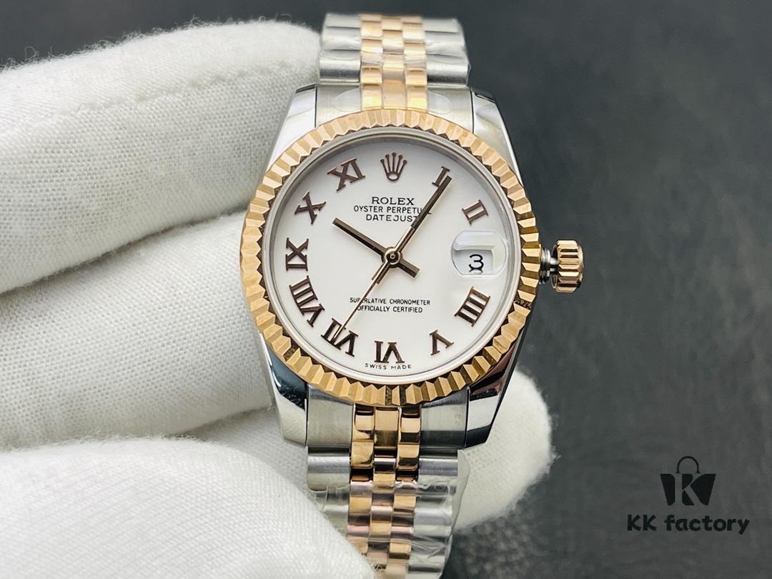 VR Factory 2023 Highly Recommended - Original Mold, Highest Quality Version Rolex Datejust Series (Consistent with Genuine, Top Market Quality) Mechanical Watch with 2836 Movement