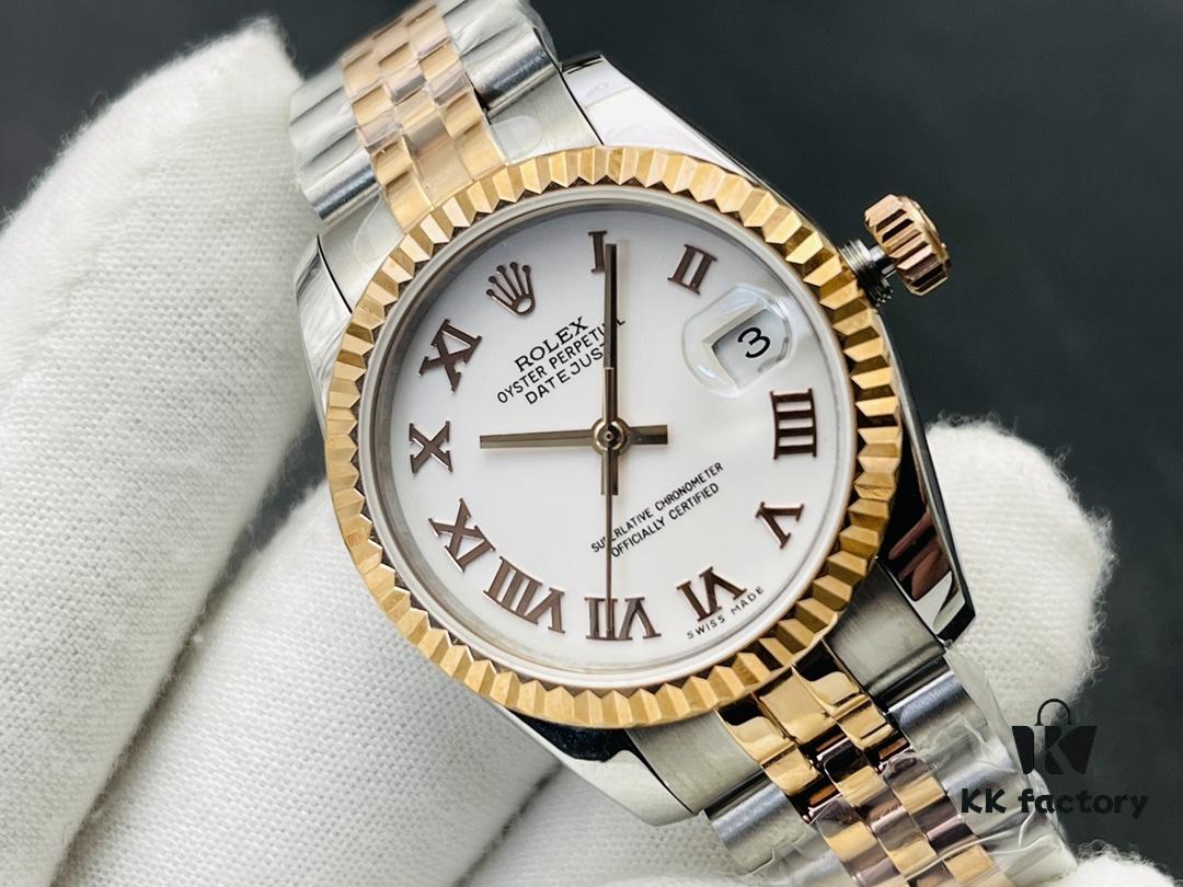 VR Factory 2023 Highly Recommended - Original Mold, Highest Quality Version Rolex Datejust Series (Consistent with Genuine, Top Market Quality) Mechanical Watch with 2836 Movement