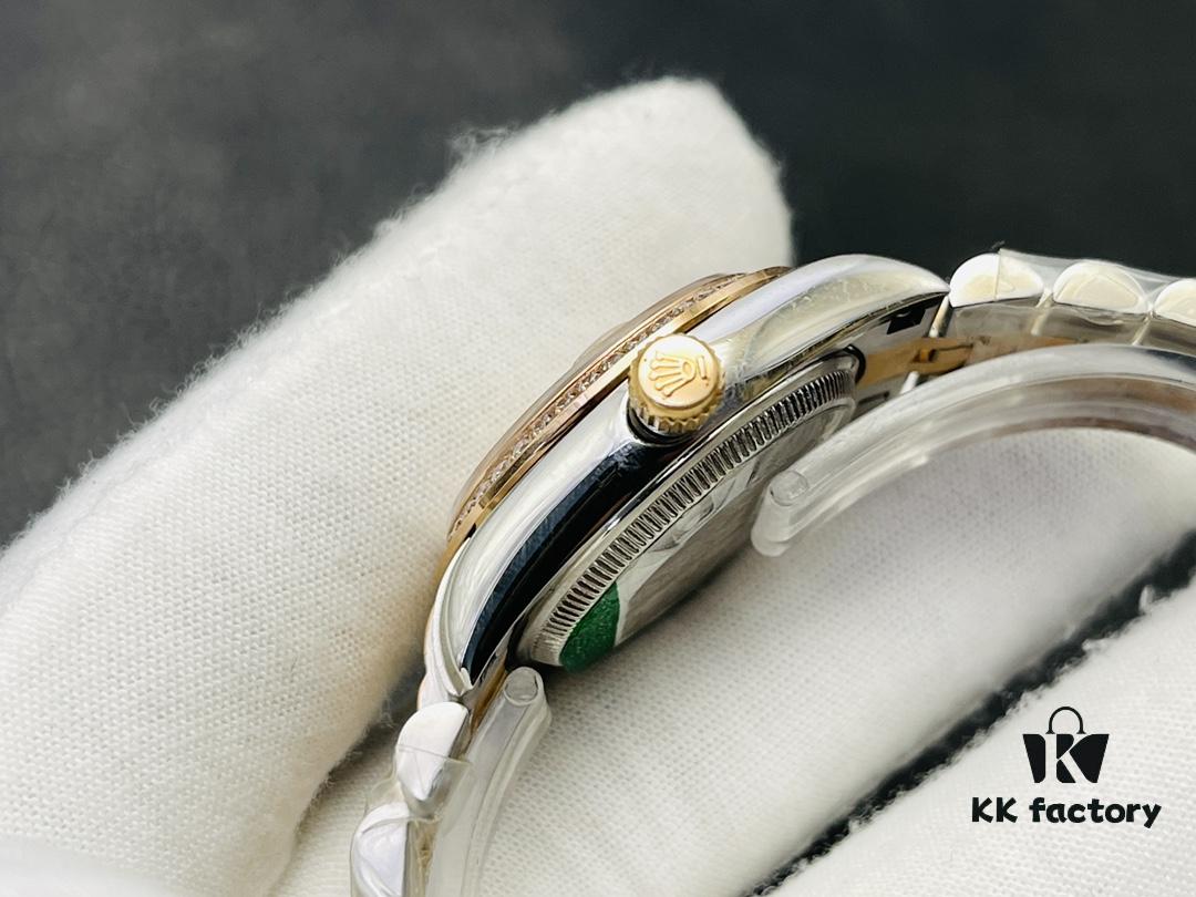 VR Factory 2023 Highly Recommended - Original Mould, Market's Highest Version Rolex Datejust Series (Consistent with Genuine, Top Quality in Market) Mechanical Watch with Datejust 2836 Movement