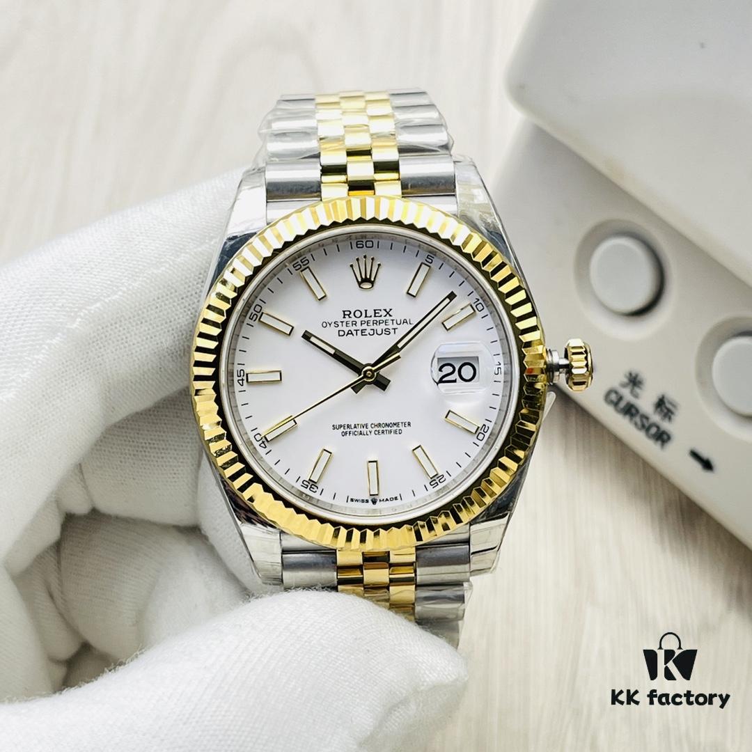AR Factory 2022 Super New Arrival V5 Upgraded Version Rolex ROLEX DATEJUST Imported 904L Oyster Perpetual Datejust 41mm Series 126334 Watch