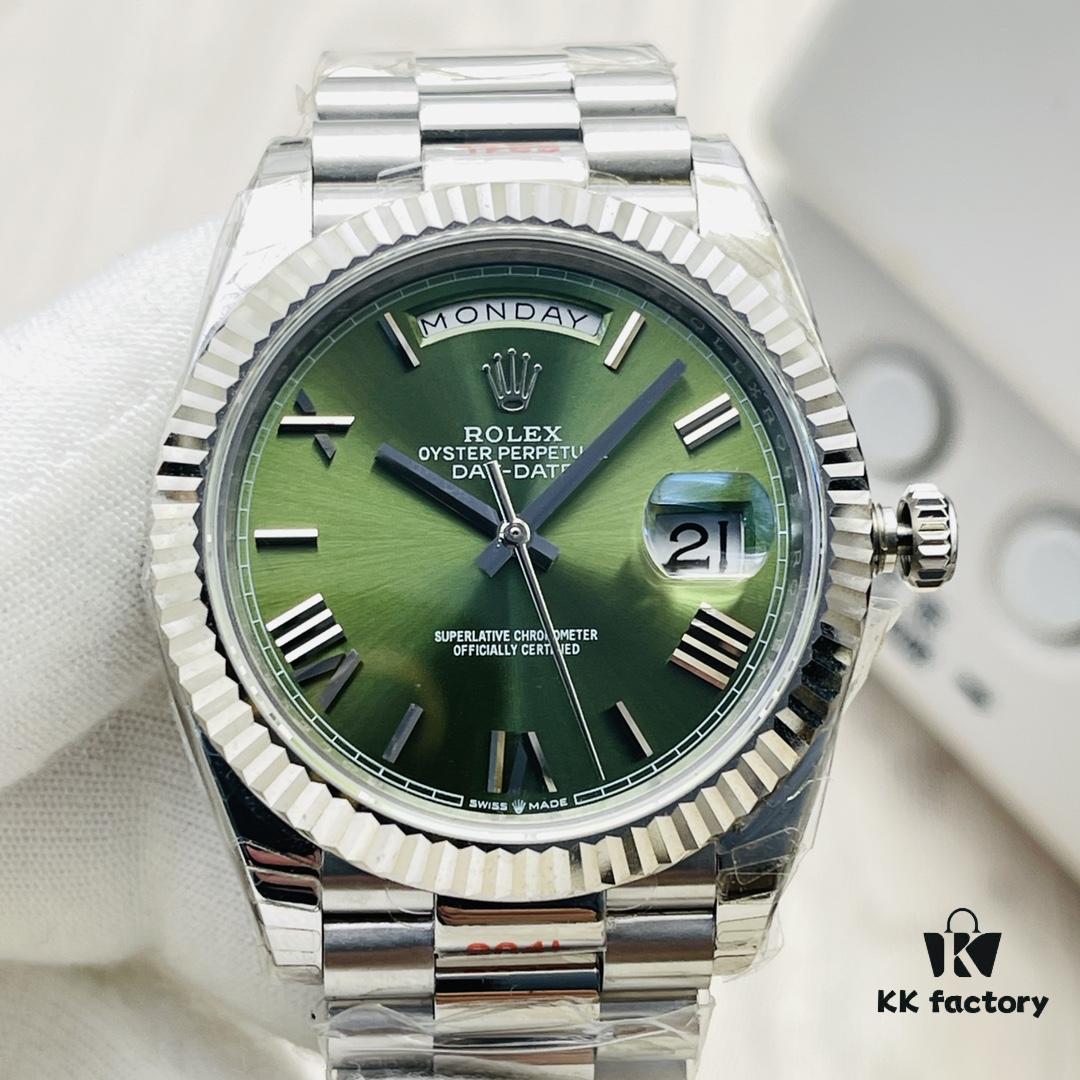 VR Factory 2022 Highly Recommended Masterpiece V3 Upgraded Version - Rolex Day-Date 40MM, Market's Highest Version