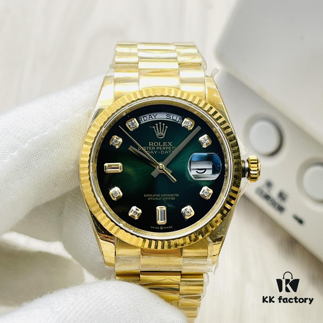 VR Factory 2022 Highly Recommended Masterpiece V3 Upgraded Version - Rolex Day-Date 40MM, Market's Highest Edition