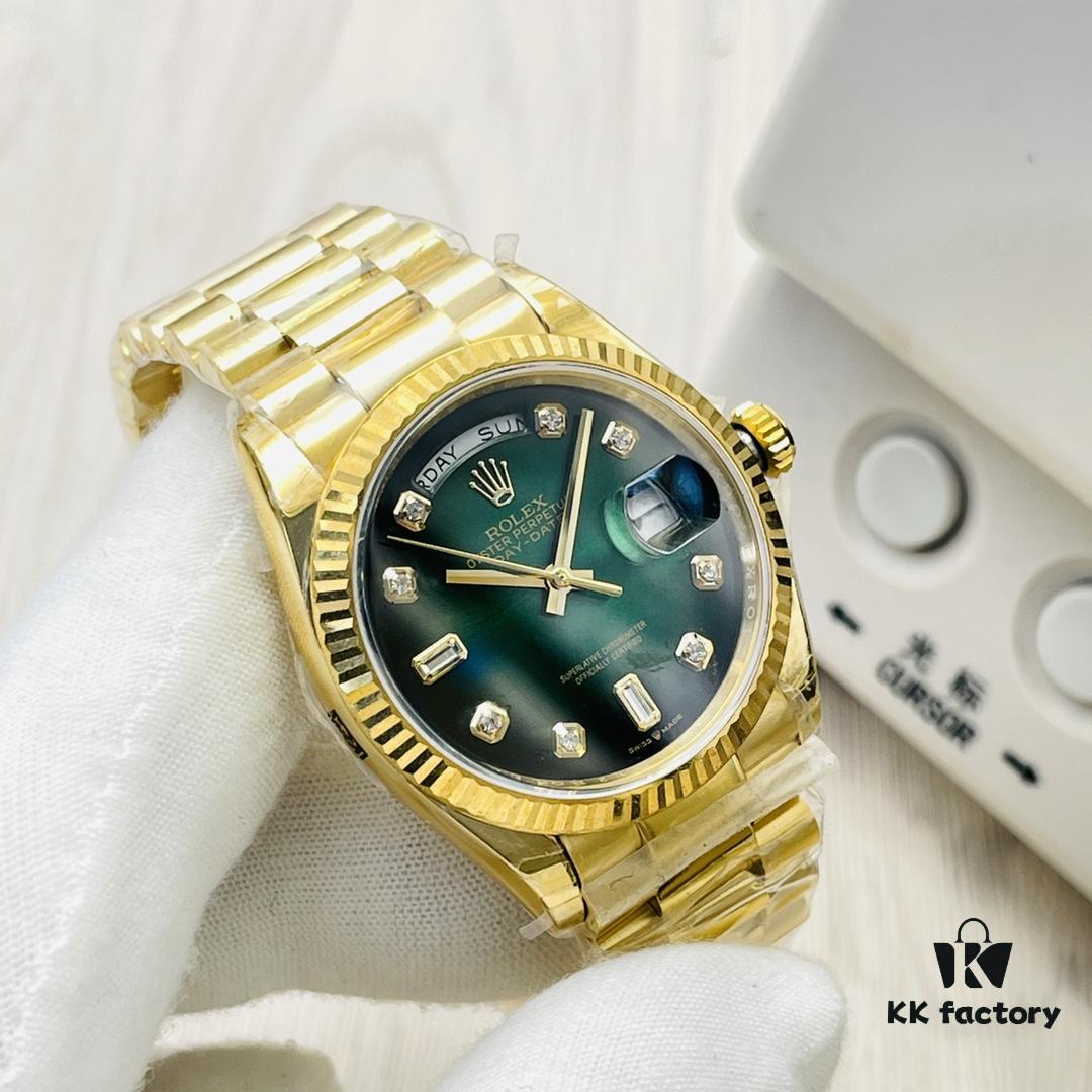 VR Factory 2022 Highly Recommended Masterpiece V3 Upgraded Version - Rolex Day-Date 40MM, Market's Highest Edition