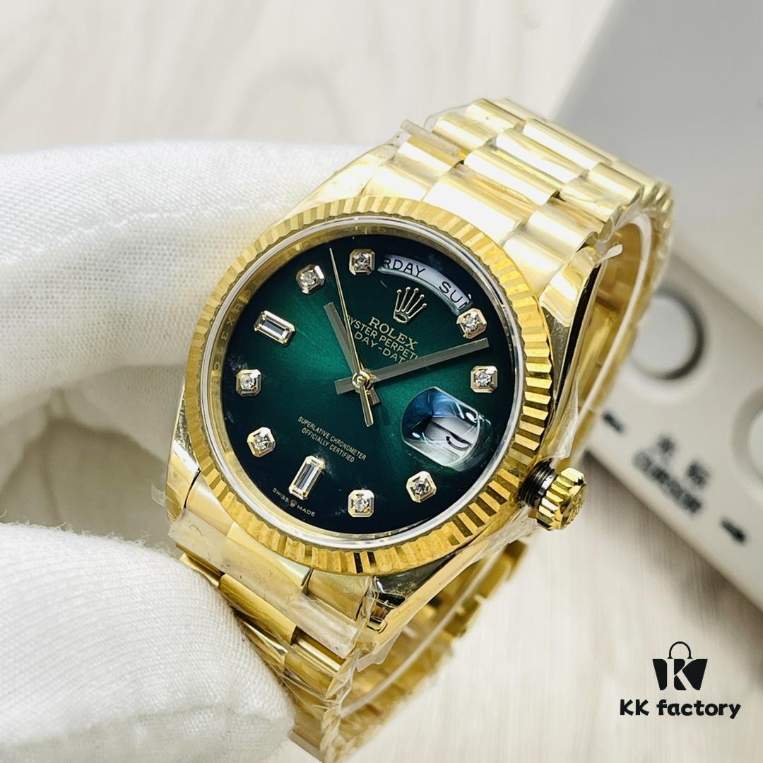 VR Factory 2022 Highly Recommended Masterpiece V3 Upgraded Version - Rolex Day-Date 40MM, Market's Highest Edition