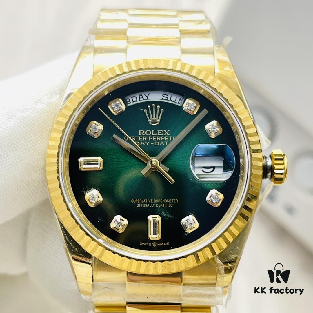 VR Factory 2022 Highly Recommended Masterpiece V3 Upgraded Version - Rolex Day-Date 40MM, Market's Highest Edition
