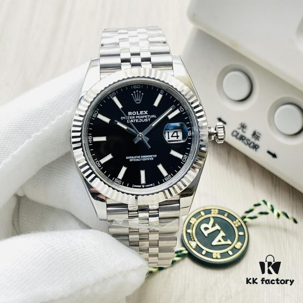 AR Factory 2022 Super New Arrival: Upgraded V5 Version Rolex RO LEX DATEJUST Imported 904L Oyster Perpetual Datejust 41mm Series 126334 Watch!