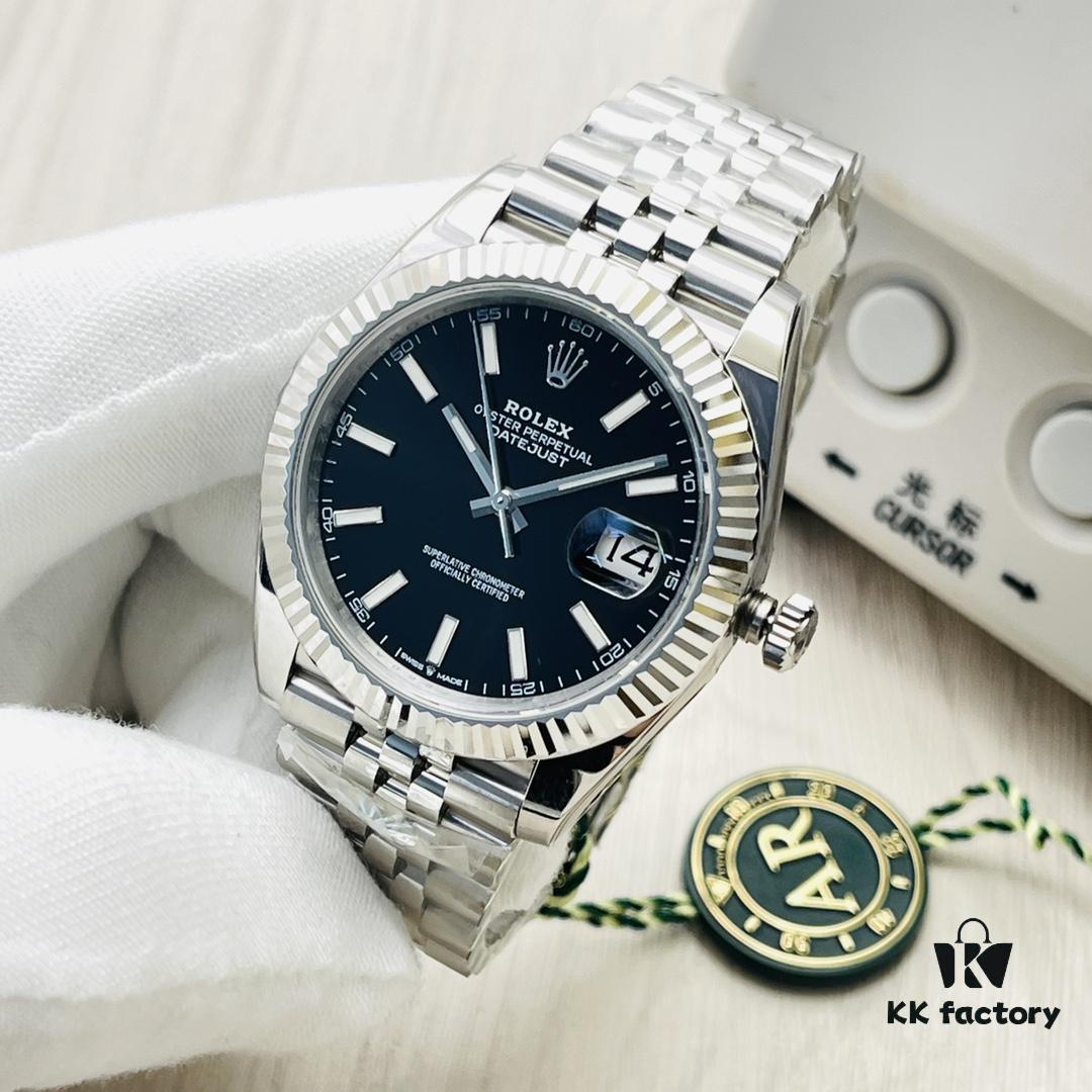 AR Factory 2022 Super New Arrival: Upgraded V5 Version Rolex RO LEX DATEJUST Imported 904L Oyster Perpetual Datejust 41mm Series 126334 Watch!
