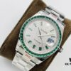 VR Factory 2022 Highly Recommended - Market's Highest Version Rolex Datejust Series Green Diamond Watch!