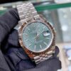 Rolex Datejust 41mm Latest Model 'Mint Green' and 'Checkered Blue' Worn on Wrist!