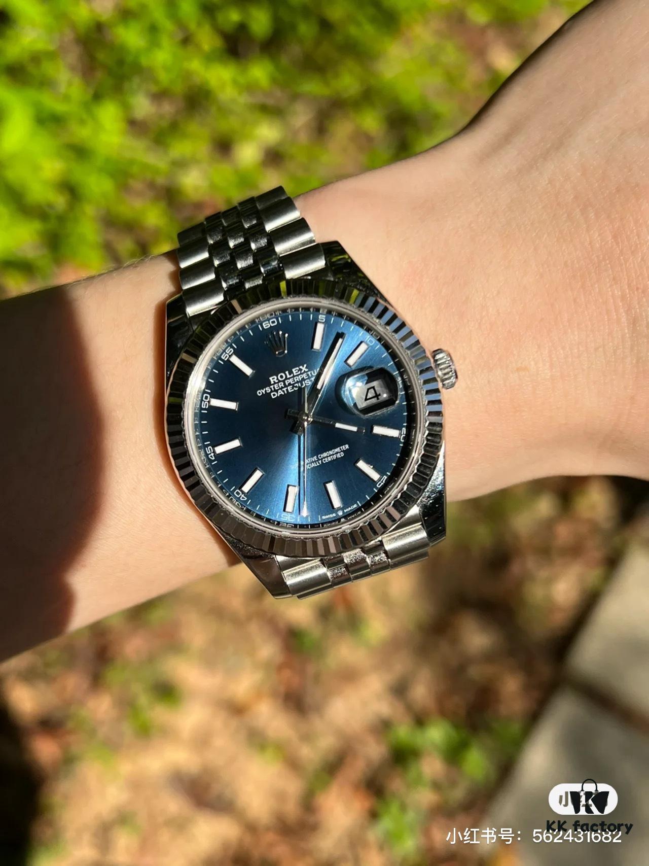 Rolex Datejust 41mm Latest Model 'Mint Green' and 'Checkered Blue' - Wrist Appearance!