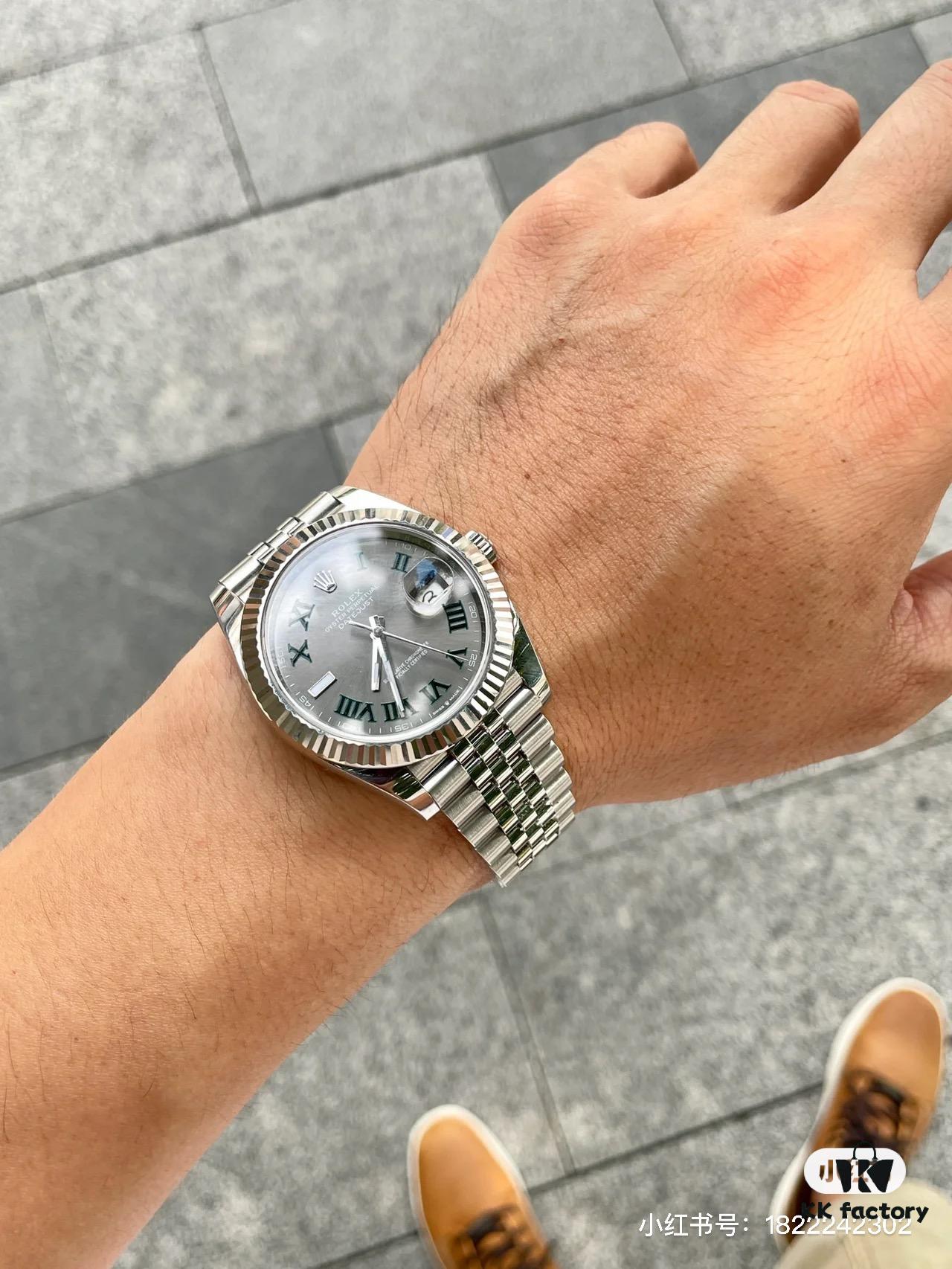 Rolex Datejust 41mm Latest Model 'Mint Green' and 'Checkered Blue' - Wrist Appearance!