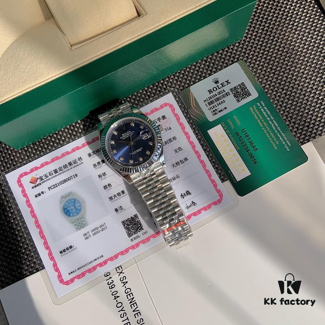 Rolex Datejust 'Latest Version, Genuine Diamond Dial'