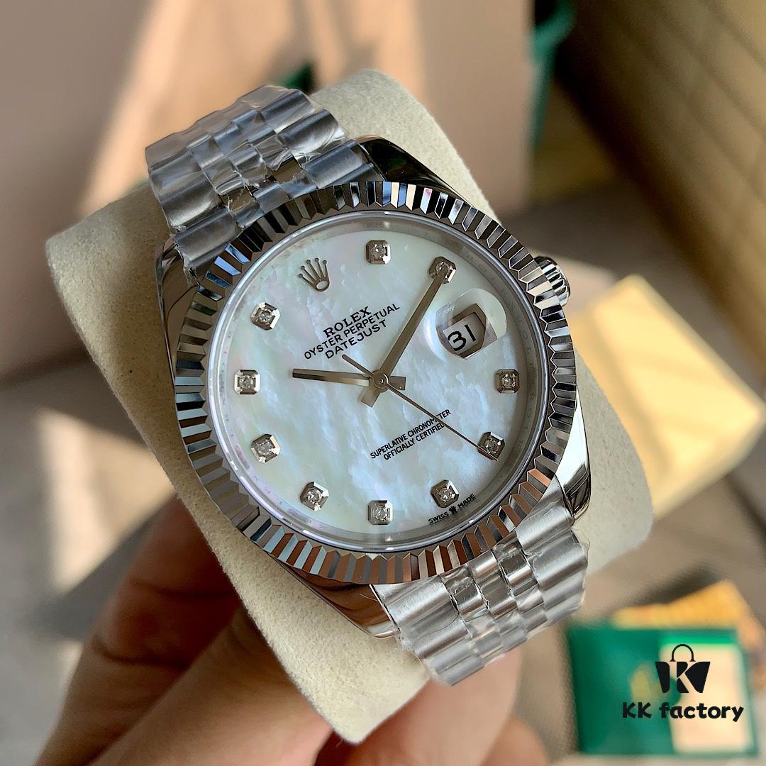 Rolex Datejust 'Latest Version, Genuine Diamond Dial'