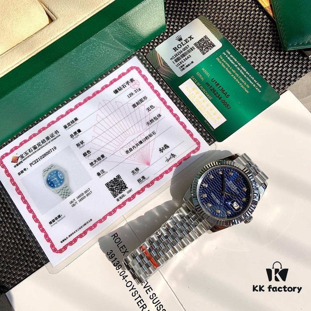 Rolex Datejust 'Latest Version, Genuine Diamond Dial'