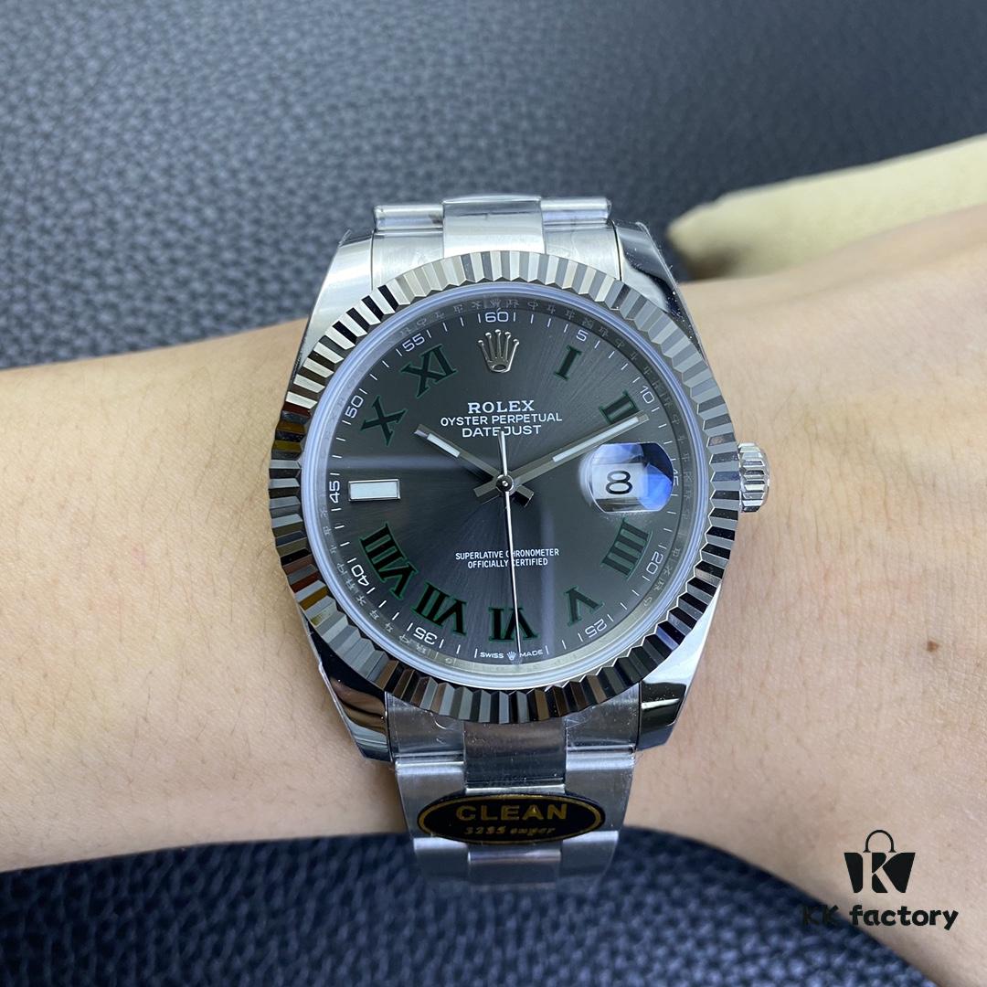 Clean Factory / C Factory New Rolex Datejust Series m126334-022 Green Luo