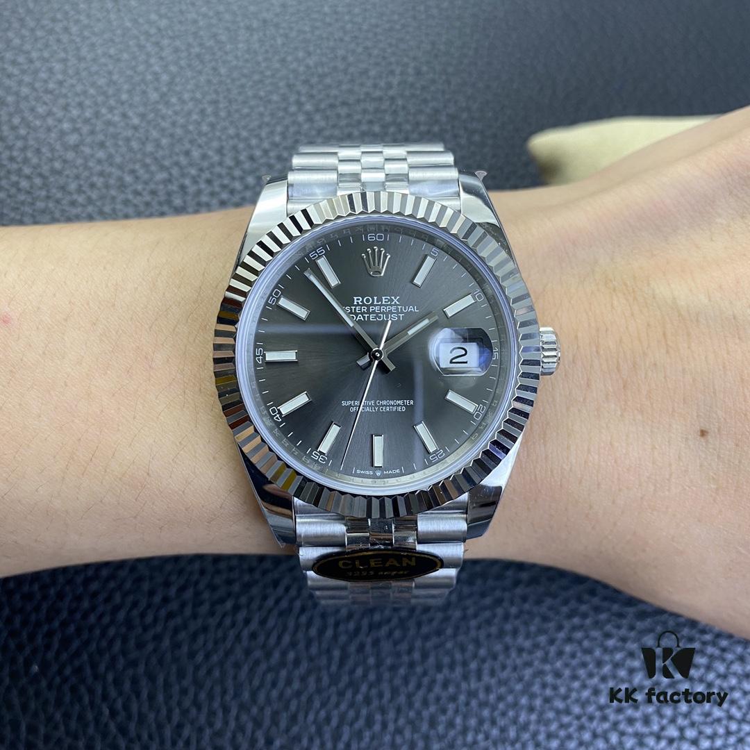 Clean Factory / C Factory New Rolex Datejust Series m126334-0014 Grey Dial