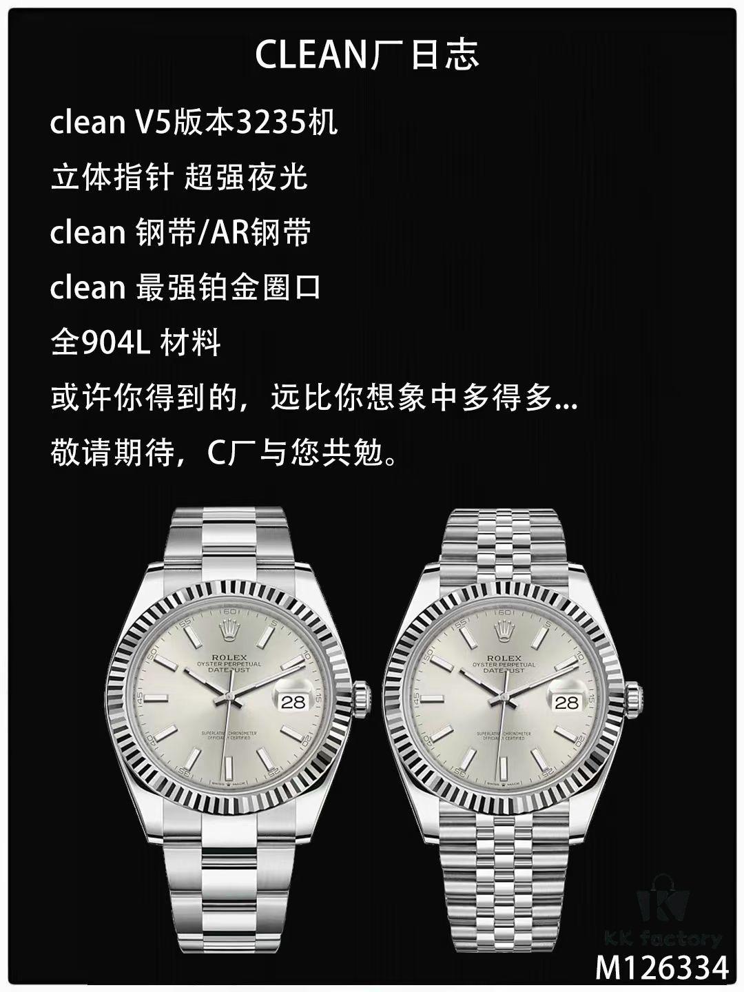 C Factory Launches Powerful New Rolex 41mm Datejust Series