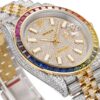 MS Factory Rolex Datejust 1263341-0018 Full Diamond-Paved Watch – 904L Steel Special Edition with Micropaved Crystals