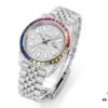 MS Factory Rolex Datejust 1263341-0018 Fully Set with Diamond Bezel – 904L Steel Special Full-Pavé Luxury Edition