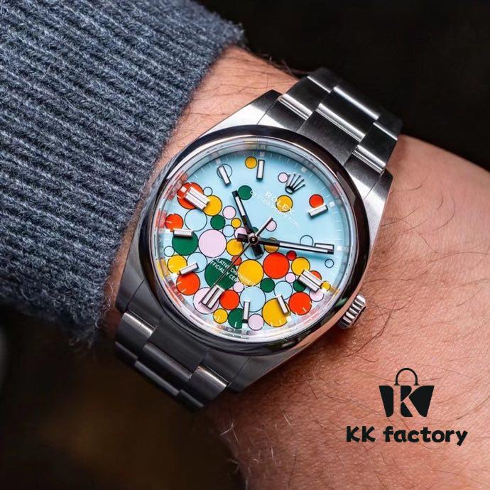 The Ultimate Replica! Official Soft Film Packaging - N+AR 2023 New Oyster Perpetual Series 126000, 124300 Balloon Edition, 36mm & 41mm Available