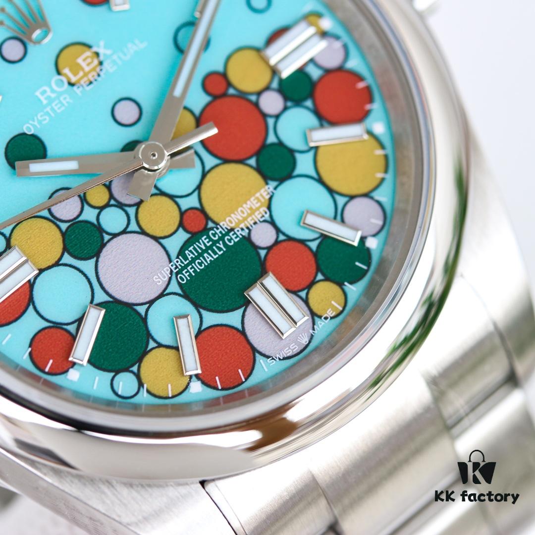 N+AR 2023 New Arrival Oyster Perpetual 126000, 124300 Balloon Edition Top-Tier Replica 36.41mm