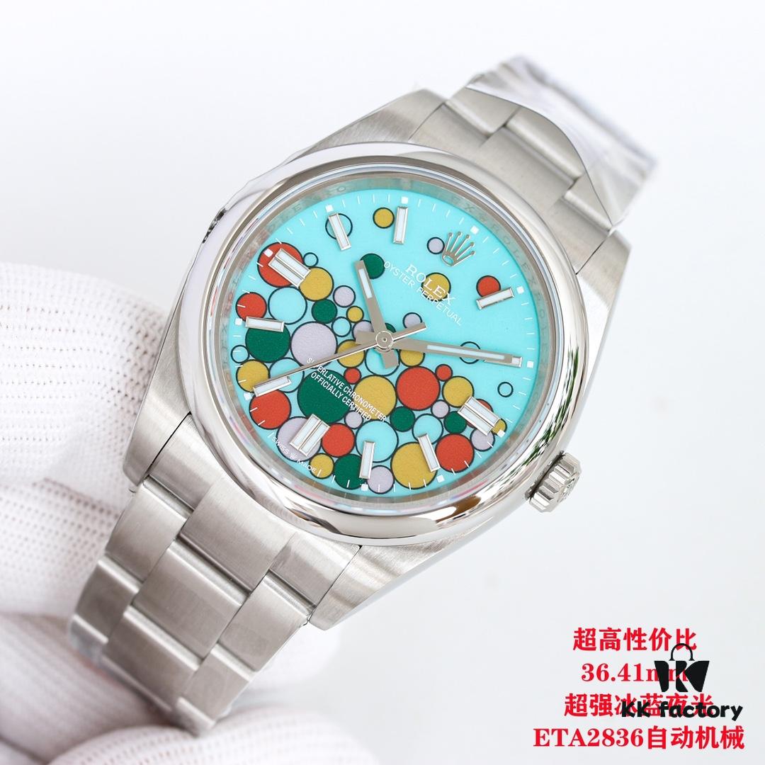 N+AR 2023 New Arrival Oyster Perpetual 126000, 124300 Balloon Edition Top-Tier Replica 36.41mm