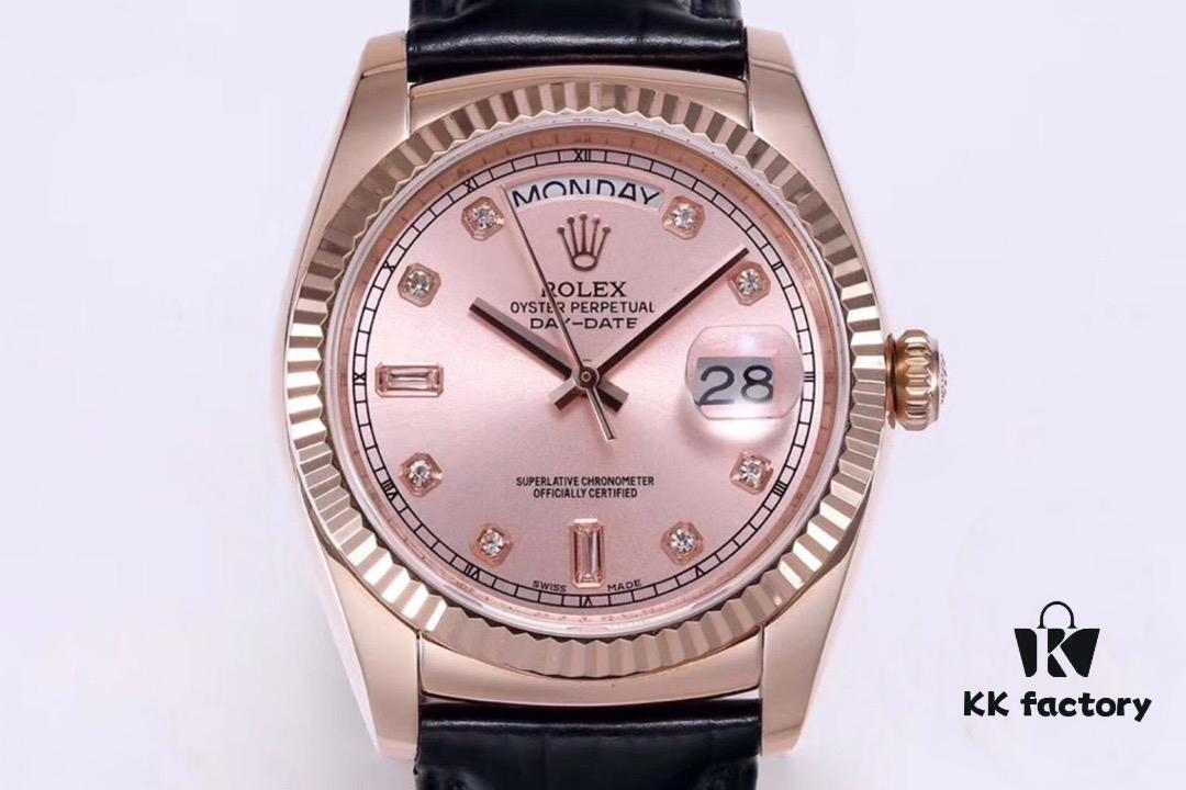 【520 Special】The Blue Balloon of Rolex! Weighted Version DD [V3 Factory Upgraded] In Stock! The Most Classic Series in Rolex – Day-Date 118135/118138/118139 【All Colors Available】!