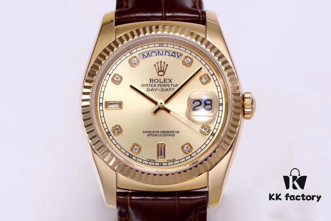 520 Special Launch: The Blue Balloon of Rolex! Weighted Version DD [V3 Factory Upgraded Edition] In Stock! The Most Classic Series from Rolex – Nothing But the Day-Date! Rolex Day-Date Series 118135/118138/118139 [All Colors Available]!