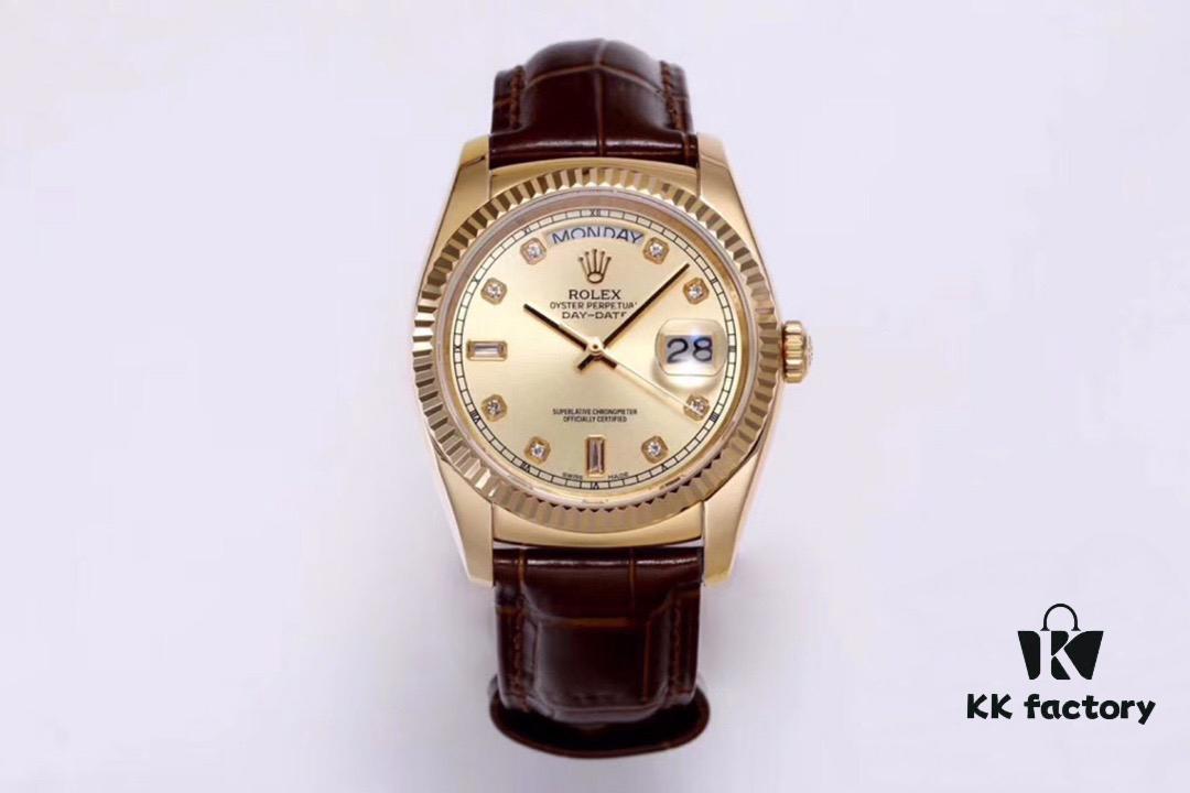 520 Special Launch: The Blue Balloon of Rolex! Weighted Version DD [V3 Factory Upgraded Edition] In Stock! The Most Classic Series from Rolex – Nothing But the Day-Date! Rolex Day-Date Series 118135/118138/118139 [All Colors Available]!