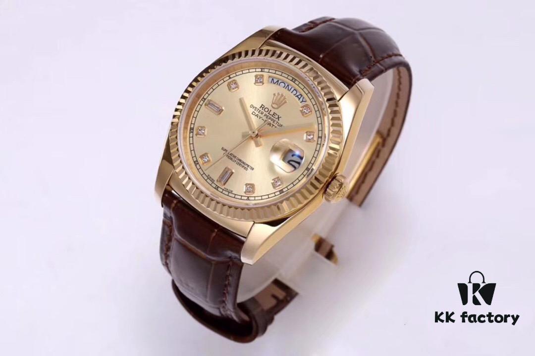 520 Special Launch: The Blue Balloon of Rolex! Weighted Version DD [V3 Factory Upgraded Edition] In Stock! The Most Classic Series from Rolex – Nothing But the Day-Date! Rolex Day-Date Series 118135/118138/118139 [All Colors Available]!