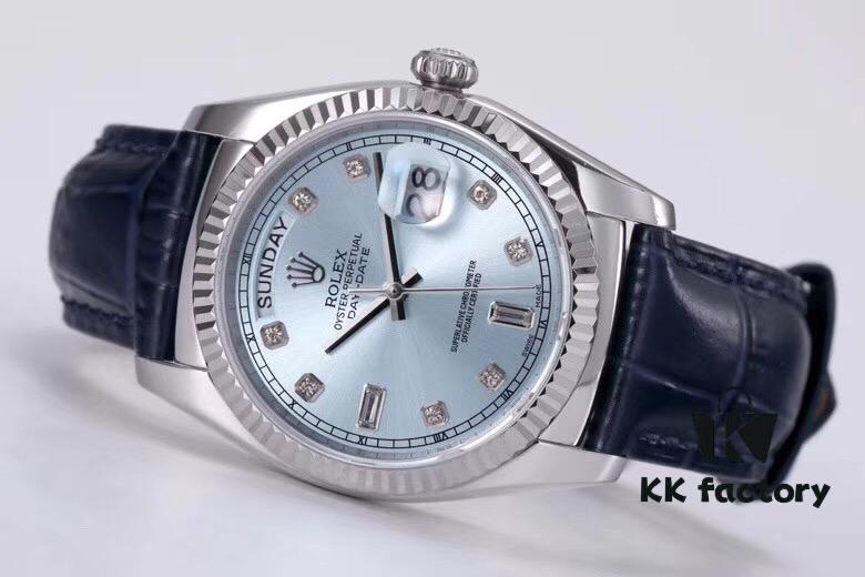 Rolex's Blue Balloon! 520 Special Launch - Strap Version Weighted DD Medium Size 36mm [V3 Factory-Upgraded Edition] In Stock!