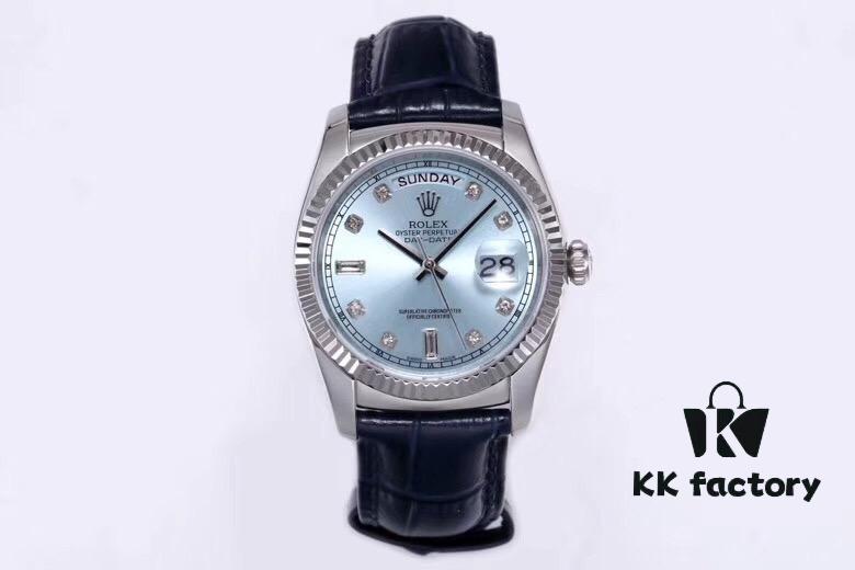 Rolex's Blue Balloon! 520 Special Launch - Strap Version Weighted DD Medium Size 36mm [V3 Factory-Upgraded Edition] In Stock!