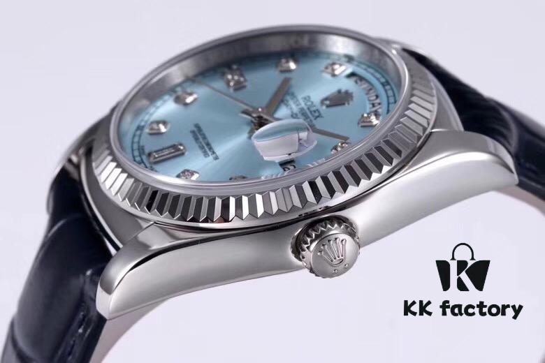 Rolex's Blue Balloon! 520 Special Launch - Strap Version Weighted DD Medium Size 36mm [V3 Factory-Upgraded Edition] In Stock!