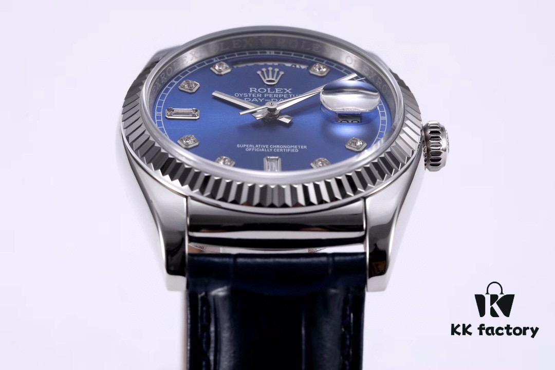 520 Special Launch: The Blue Balloon of Rolex! Strap Version Weighted DD Unisex Size 36mm [V3 Factory-Upgraded Edition] In Stock! The Most Classic Series from Rolex, Nothing Else But the DD! Rolex Day-Date Series 118135/118138/118139 [All Colors Available]!