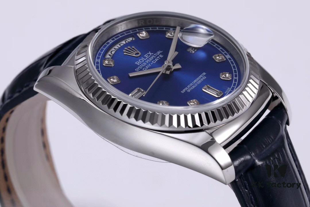 520 Special Launch: The Blue Balloon of Rolex! Strap Version Weighted DD Unisex Size 36mm [V3 Factory-Upgraded Edition] In Stock! The Most Classic Series from Rolex, Nothing Else But the DD! Rolex Day-Date Series 118135/118138/118139 [All Colors Available]!