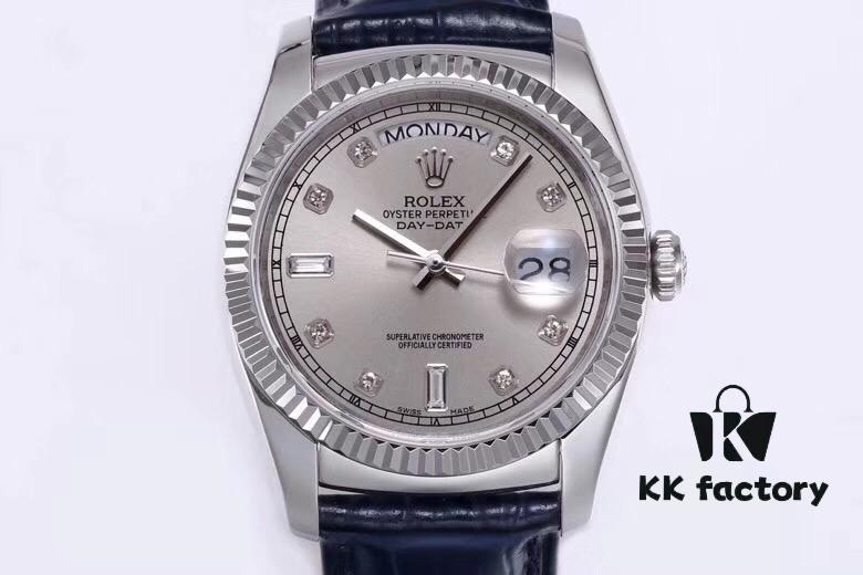 520 Special Launch: The Blue Balloon of Rolex! Leather Strap Weighted Version DD Medium Size 36mm [V3 Factory Upgrade] Arrived! The Most Classic Series of Rolex, Nothing But the Day-Date!