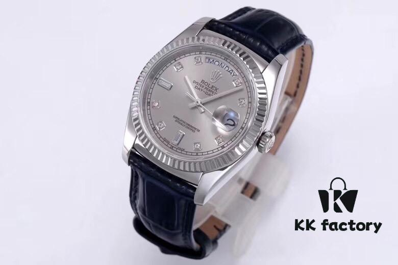 520 Special Launch: The Blue Balloon of Rolex! Leather Strap Weighted Version DD Medium Size 36mm [V3 Factory Upgrade] Arrived! The Most Classic Series of Rolex, Nothing But the Day-Date!