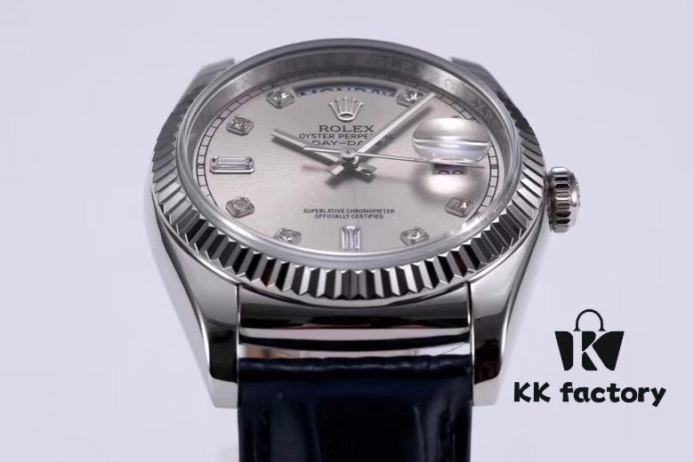 520 Special Launch: The Blue Balloon of Rolex! Leather Strap Weighted Version DD Medium Size 36mm [V3 Factory Upgrade] Arrived! The Most Classic Series of Rolex, Nothing But the Day-Date!