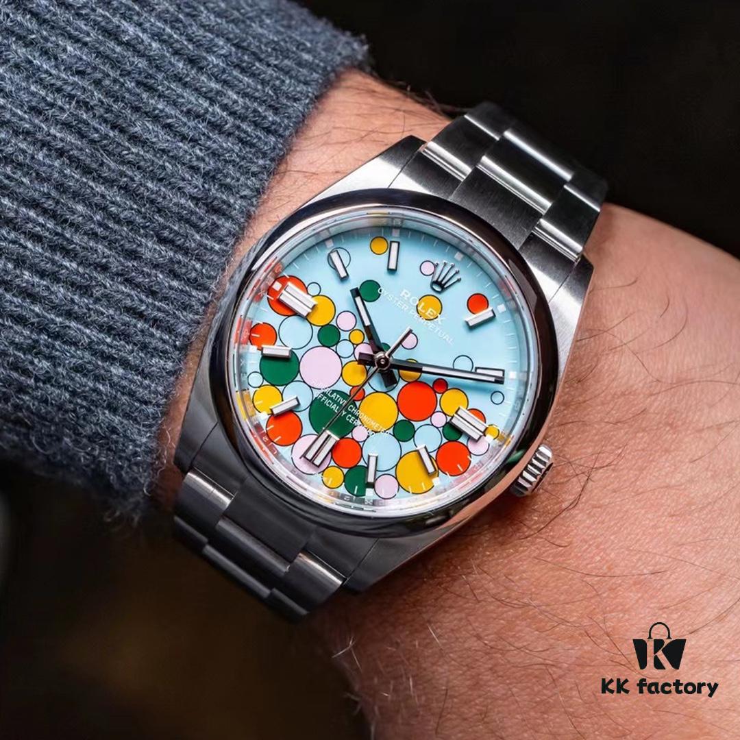 N+AR [First Look] 2023 New Oyster Perpetual 126000, 124300 Balloon Edition Ceiling-Level 36.41mm Arrived