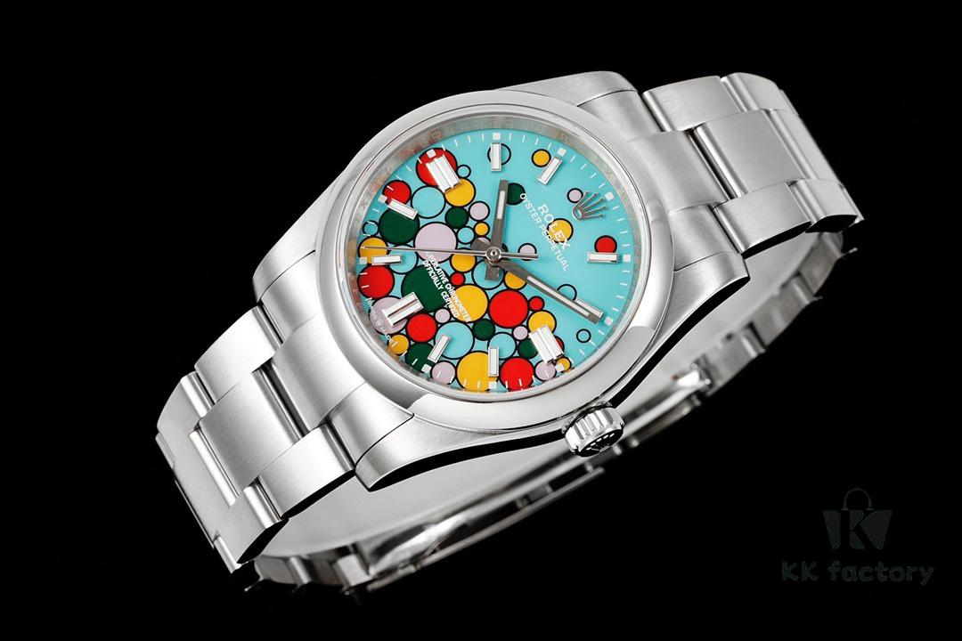 2023 New Arrival Oyster Perpetual Series 126000, 124300 Balloon Edition Top-Tier Quality 36.41mm
