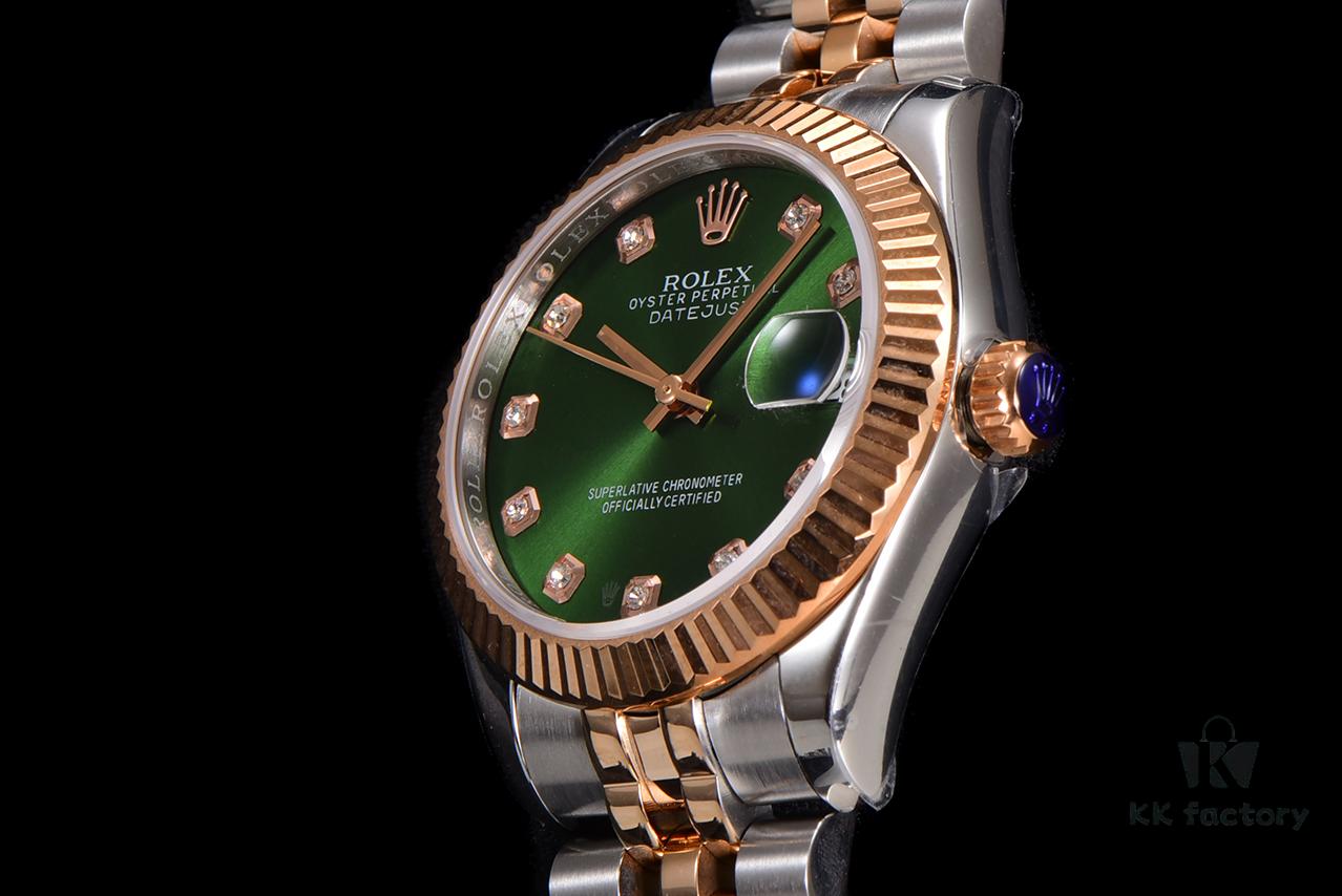 N2 Premium [Affordable Price] Oyster Perpetual Datejust 31 Series with Exclusive Classic Full Diamond Bezel